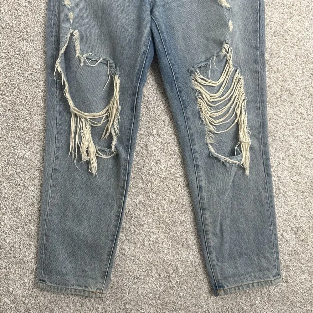 Carmar Distressed Boyfriend Womens Jeans Size 26‎ D462287 Los Angeles High Rise